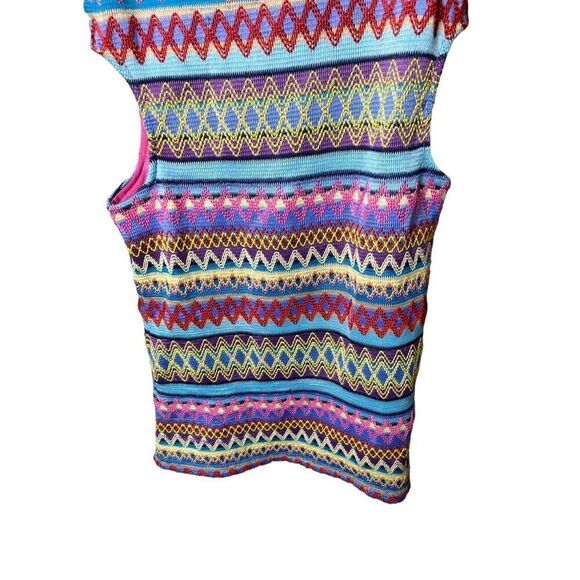 Mags & Pye Embroidered Knit Cut Out Body Con Dress M - Picture 3 of 7